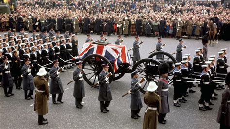 winston churchill's funeral
